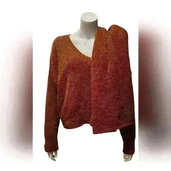 Cozy Rust Loungewear Set - Picture 2 of 8